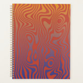 Dream Flow l Abstract Trippy Pattern - No. 01 Planner (Voorkant)