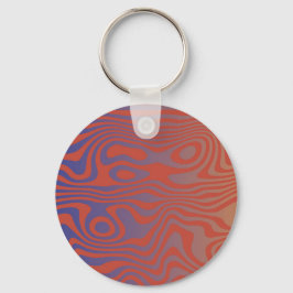 Dream Flow l Abstract Trippy Pattern - No. 01 Sleutelhanger