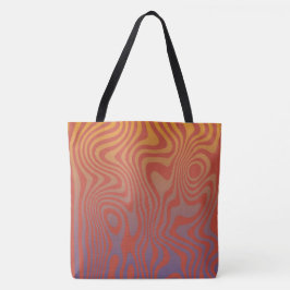 Dream Flow l Abstract Trippy Pattern - No. 01 Tote Bag