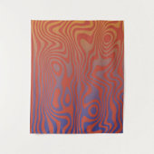 Dream Flow l Abstract Trippy Pattern - No. 01 Wandkleed (Voorkant)