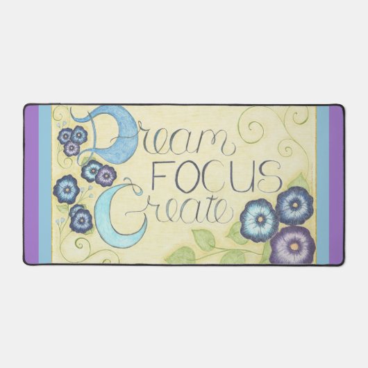 Dream Focus Creëer Desk Mat (Voorkant)