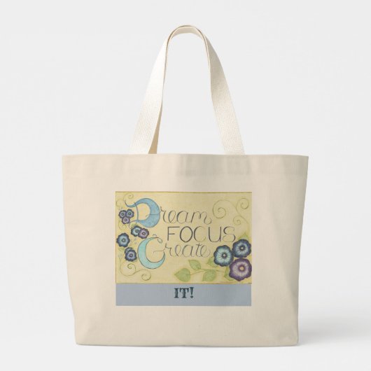 Dream Focus Creëer It! Jumbo tote bag (Achterkant)