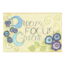 Dream Focus Creëer Poster (levendig)