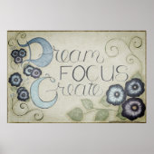 Dream Focus Creëer Poster (schemering) (Voorkant)