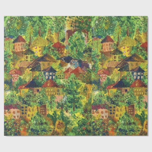 Dream Forest Garden- reggaepaintingWrapping Paper Cadeaupapier (Vlak)
