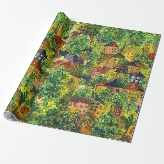 Dream Forest Garden- reggaepaintingWrapping Paper Cadeaupapier (Uitgerold)