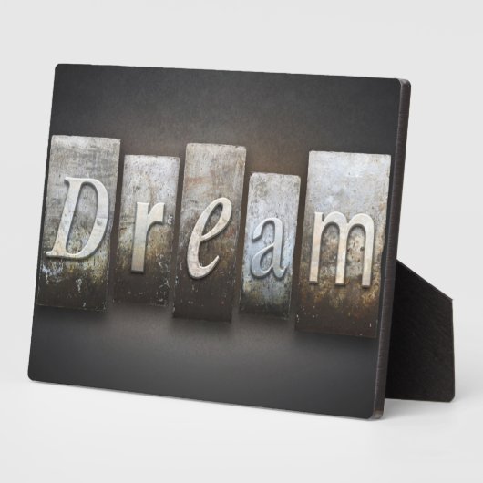 Dream Fotoplaat (Zijkant)