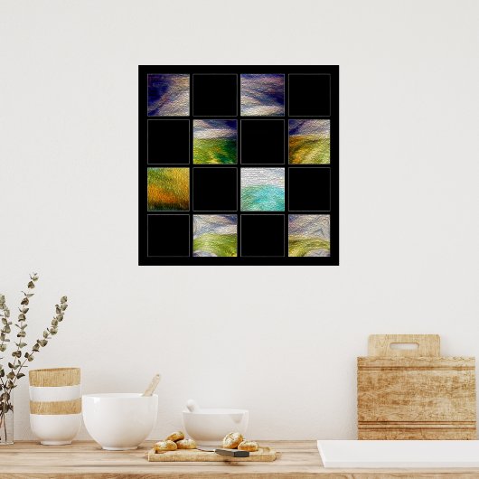 DREAM FRAGMENTEN #06 POSTER (Keuken)