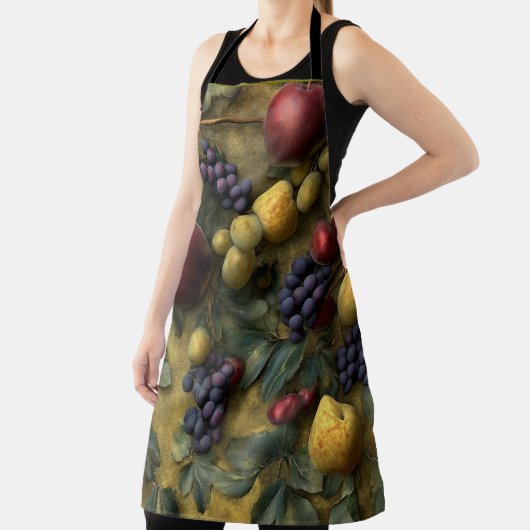 Dream Fruits: Vitality and ColAll-Over Print Apron Schort (Insitu)