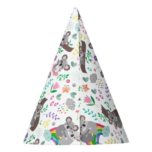 Dream Funny Koalas Feesthoedjes (Achterkant)