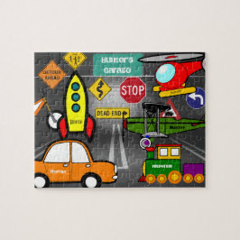 Dream Garage van gehandicapte kinderen Legpuzzel