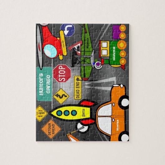 Dream Garage van gehandicapte kinderen Legpuzzel (Verticaal)