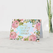 Dream Garden Floral Custom Maid of Honor Request (Voorkant)