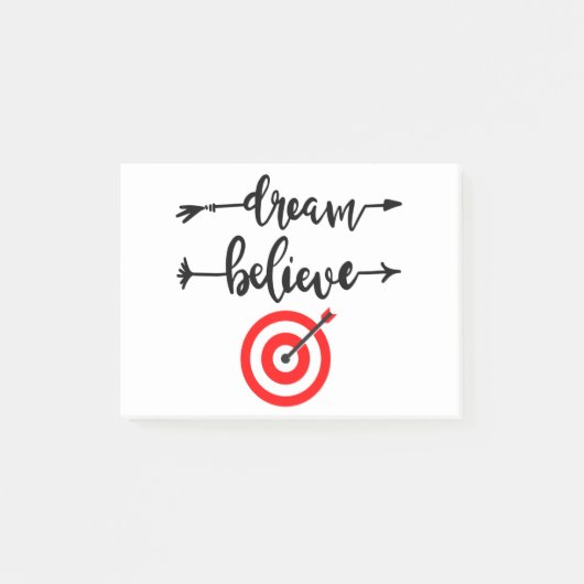 DREAM GELEVE ACHIEVE POST-IT® NOTES (Voorkant)