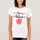 DREAM GELEVE ACHIEVE T-SHIRT (Voorkant)