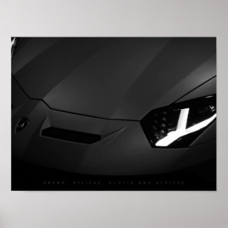 Dream, geloof, stoer en realiseer | MOTIVATIE Poster