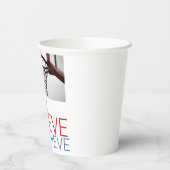 Dream gelooft bereiken Basketball Papieren Bekers (Links)