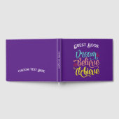 Dream gelooft bereiken Inspirerend prijsopgave Gastenboek (Volledig)