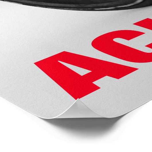 Dream gelooft dat het Motivatie pooybuilding mogel Poster (Hoek)