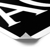 Dream gelooft dat je Baseball kunt bereiken Poster (Hoek)