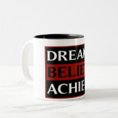 Dream gelooft dat je de lopende Mok kunt bereiken (Voorkant links)