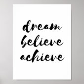 Dream gelooft dat poster bereikt wordt (Voorkant)