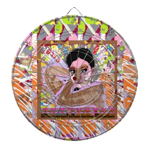 DREAM GIRL:  Dart Board Dartbord (Voorkant)