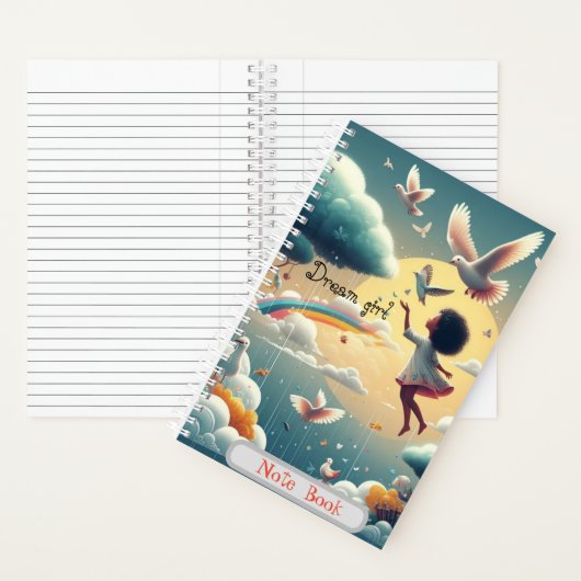 Dream Girl Spiral Notitieboek (Binnen)