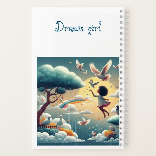 Dream Girl Spiral Notitieboek (Achterkant)