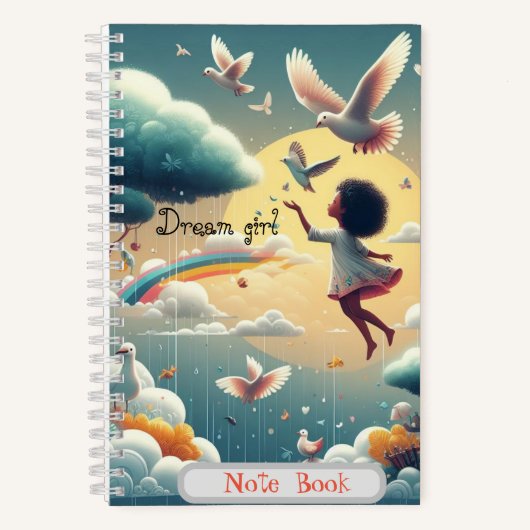 Dream Girl Spiral Notitieboek (Voorkant)