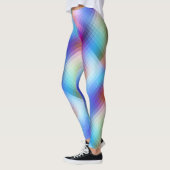Dream Glass Checkered Colorful Spring Leggings (Links)