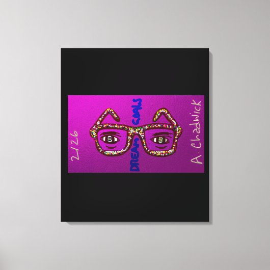 Dream Goals  Canvas Afdruk (Voorkant)