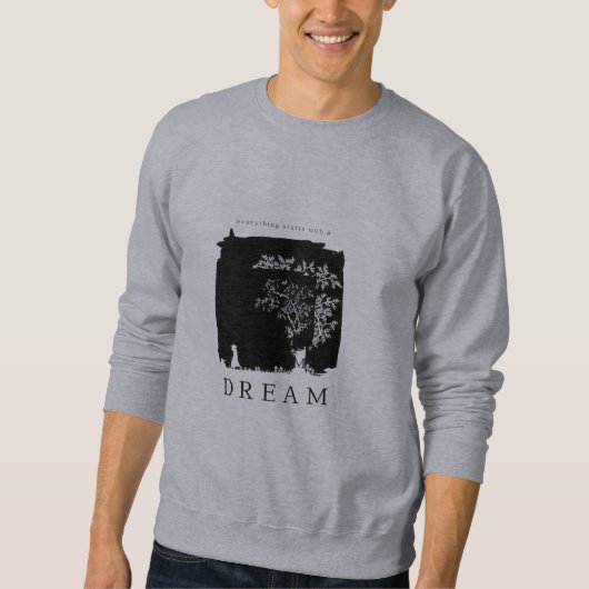 🌙 Dream Graphic Sweatshirt (Voorkant)
