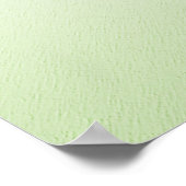 Dream Green met Silver Glitter Poster (Hoek)