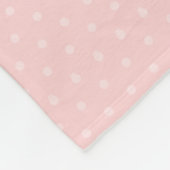 Dream groot * kies achtergrondkleur fleece deken (Hoek)
