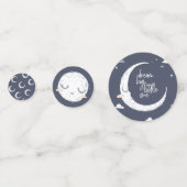 Dream groot klein baby shower feest confetti (Achterkanten)