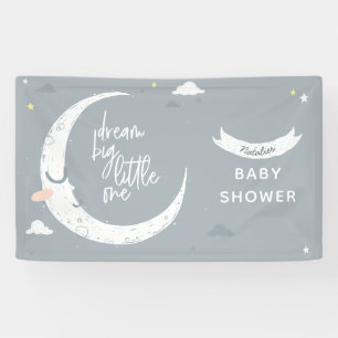 Dream groot klein baby shower feest spandoek