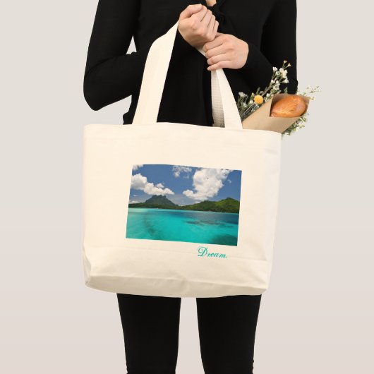 Dream. Grote Tote Bag (Voorkant (product))