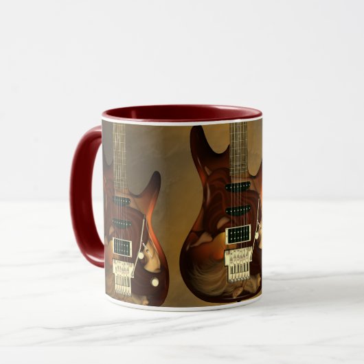 Dream Guitar - Grace Coffee Mugs Mok (Voorkant links)