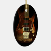 Dream Guitar - Grace Oval Ornament (Rechts)