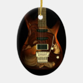 Dream Guitar - Grace Oval Ornament (Voorkant)