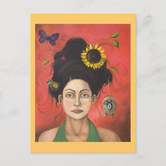 Dream Hair Briefkaart (Voorkant)