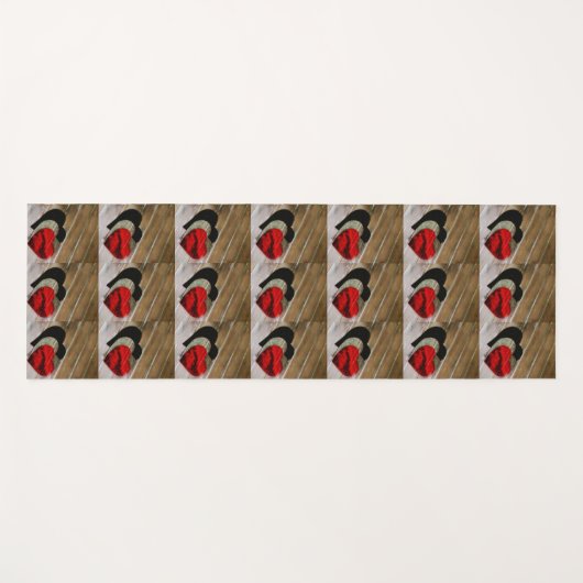 Dream Hearts A' Fallen Yoga Mat (Voorkant (horizontaal))