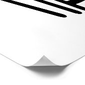 Dream het wil het het gebeuren positieve citaat ma poster (Hoek)