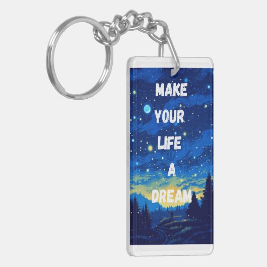 dream his life , Reve haar leven Sleutelhanger (Voorkant Links)