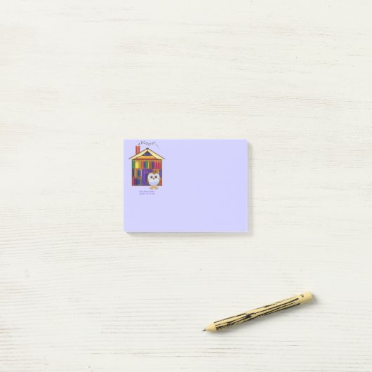 Dream Home - Bibliotheek! Post-it® Notes (Op bureau)