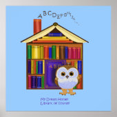 Dream Home - Bibliotheek! Poster (Voorkant)