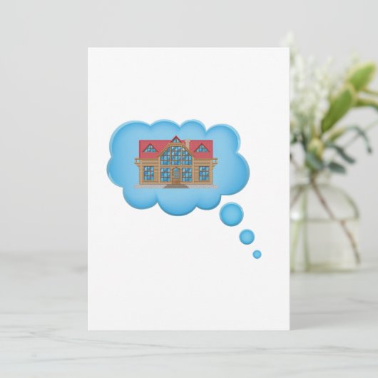 Dream Home Kaart (Staand voorkant)