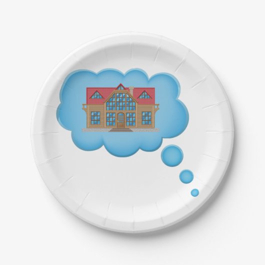 Dream Home Papieren Bordje (Voorkant)