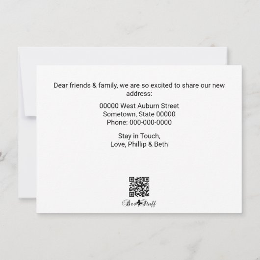 Dream Home Photo We've Moved Announcement Kaart (Achterkant)